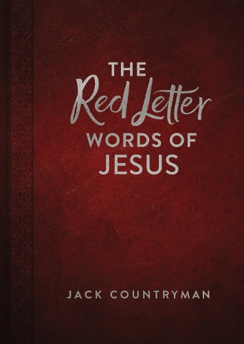 Бумажная книга «The Red Letter Words of Jesus», автор Джек Кантримен - фото №1