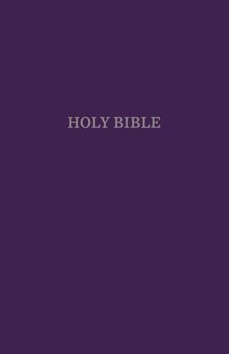 Бумажная книга «KJV Holy Bible: Gift and Award, Purple Leather-Look, Red Letter, Comfort Print: King James Version», автор Zondervan - фото №1