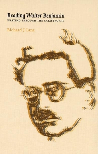 Паперова книга «Reading Walter Benjamin: Writing Through the Catastrophe», автор Річард Лейн - фото №1