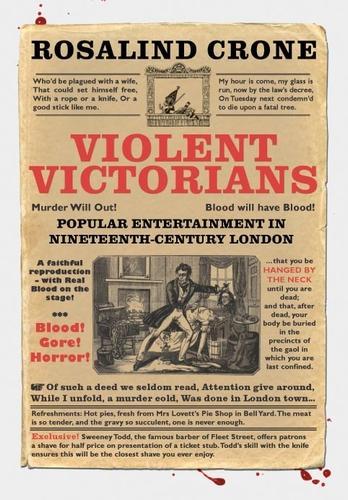 Бумажная книга «Violent Victorians: Popular Entertainment in Nineteenth-Century London», автор Розалинд Кроун - фото №1