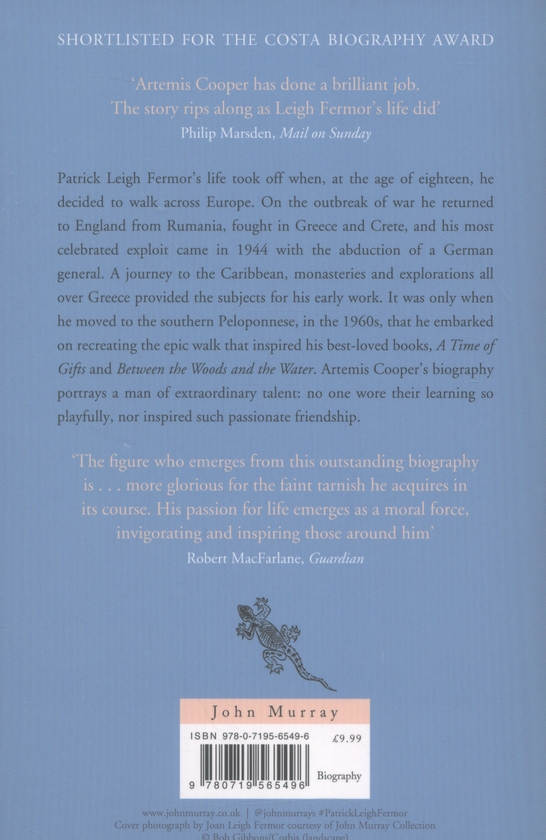 Бумажная книга «Patrick Leigh Fermor», автор Артемис Купер - фото №1