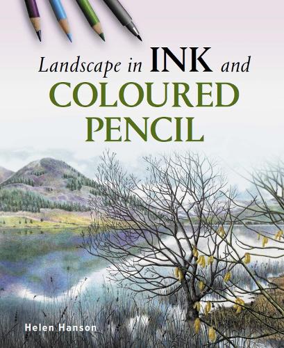 Паперова книга «Landscape in Ink and Coloured Pencil», автор Хелен Хенсон - фото №1