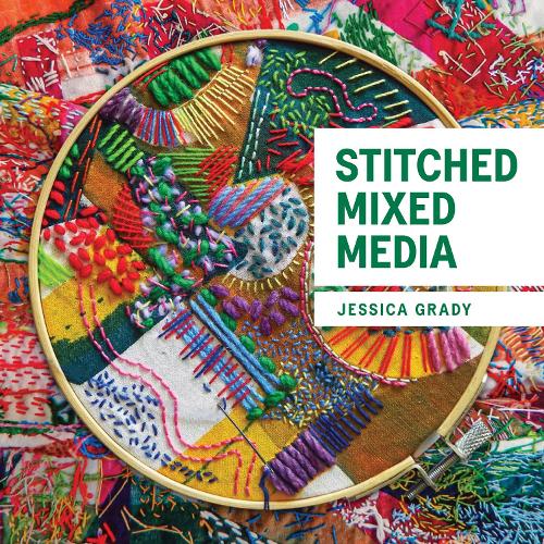 Бумажная книга «Stitched Mixed Media», автор Джессика Грейди - фото №1