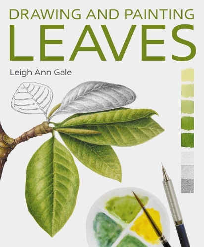 Бумажная книга «Drawing and Painting Leaves», автор Ли Энн Гейл - фото №1
