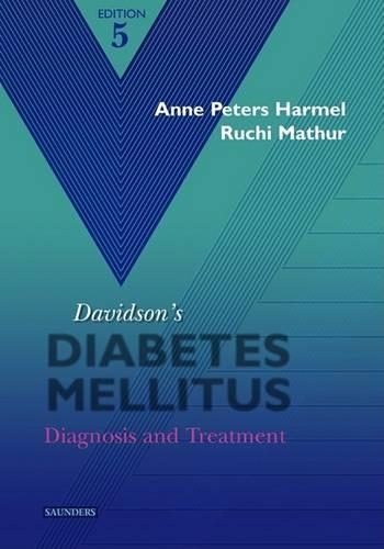 Паперова книга «Davidson's Diabetes Mellitus», авторів Енн Пітерс Хармель, Майєр Б. Девідсон, Ручі Матур - фото №1