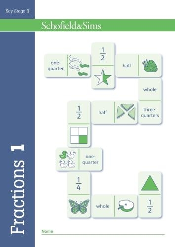 Бумажная книга «Fractions, Decimals and Percentages Book 1 (Year 1, Ages 5-6)», авторов Хилари Шофилд и Симс, Koll, Миллс - фото №1