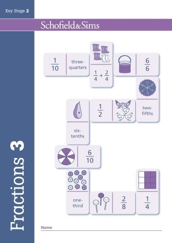 Бумажная книга «Fractions, Decimals and Percentages Book 3 (Year 3, Ages 7-8)», авторов Хилари Шофилд и Симс, Koll, Миллс - фото №1