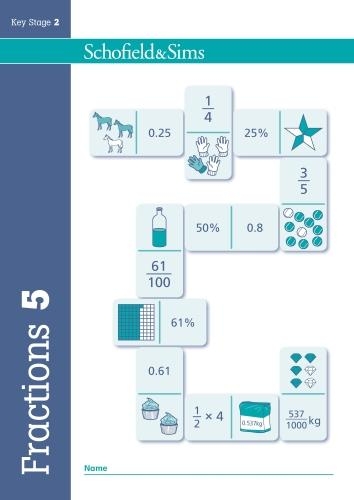 Бумажная книга «Fractions, Decimals and Percentages Book 5 (Year 5, Ages 9-10)», авторов Хилари Шофилд и Симс, Koll, Миллс - фото №1