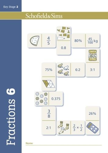 Бумажная книга «Fractions, Decimals and Percentages Book 6 (Year 6, Ages 10-11)», авторов Хилари Шофилд и Симс, Koll, Миллс - фото №1