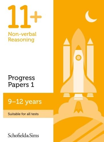 [object Object] «11+ Non-verbal Reasoning Progress Papers Book 1: KS2, Ages 9-12», авторів Брант, Ребекка Шофілд і Сімс - фото №1
