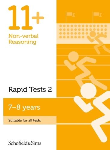 Паперова книга «11+ Non-verbal Reasoning Rapid Tests Book 2: Year 3, Ages 7-8», авторів Брант, Ребекка Шофілд і Сімс - фото №1
