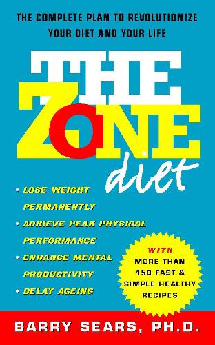 Паперова книга «The Zone Diet», автор Баррі Сірс - фото №1