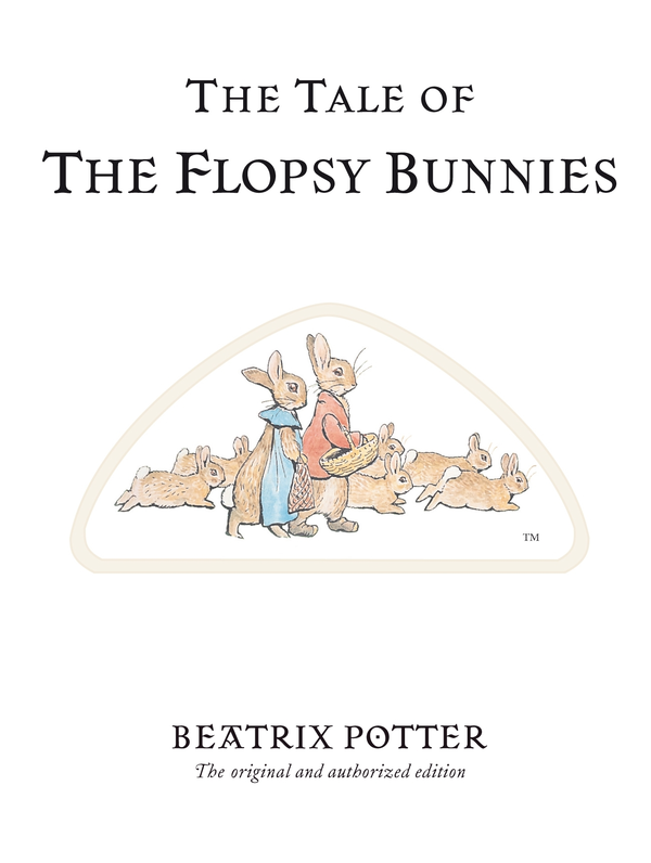Паперова книга «The Tale of The Flopsy Bunnies», автор Беатріс Поттер - фото №1