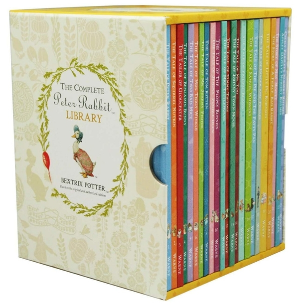 [object Object] «The Complete Peter Rabbit Library. Box Set With 23 Books», автор Беатрис Поттер - фото №1