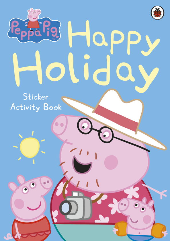 Паперова книга «Peppa Pig. Happy Holiday Sticker Activity Book» - фото №1