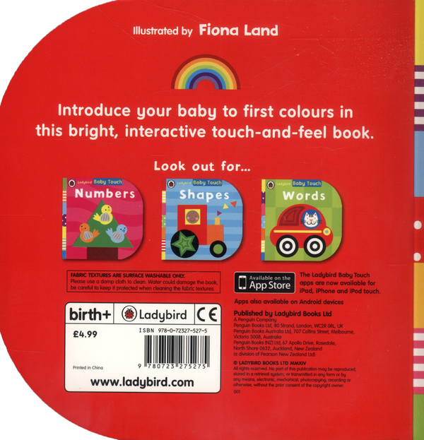 Паперова книга «Baby Touch. Colours» - фото №1