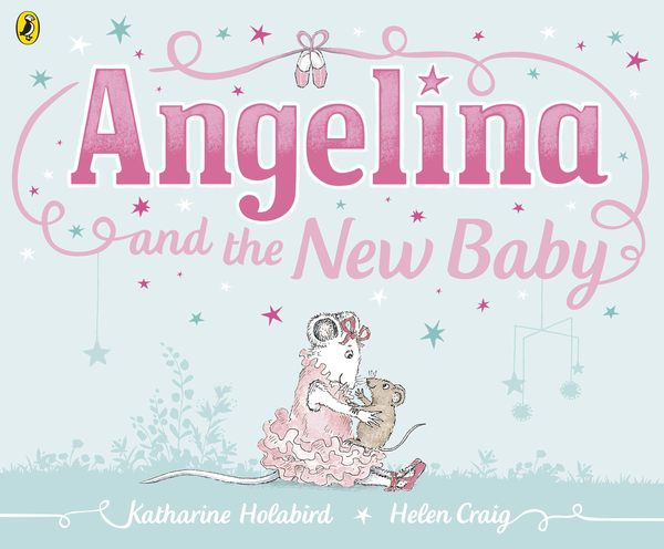 Паперова книга «Angelina and the New Baby», автор Кетрін Холаберд - фото №1