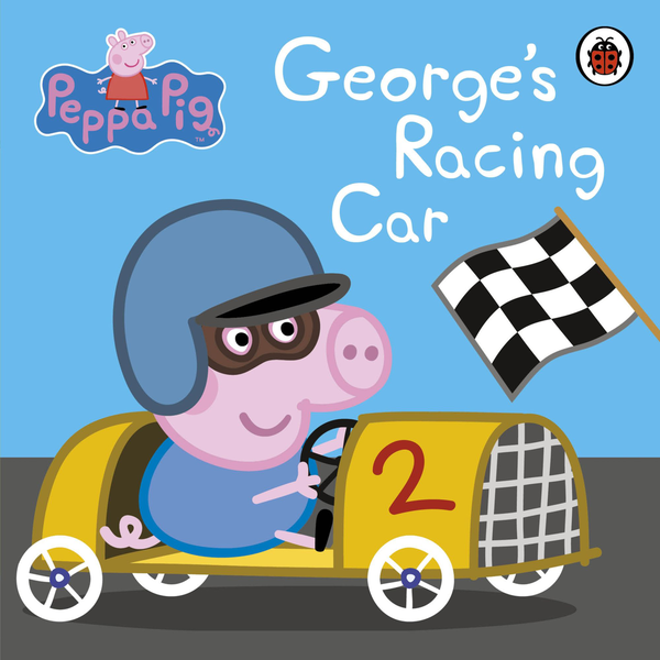 Бумажная книга «Peppa Pig: George's Racing Car » - фото №1