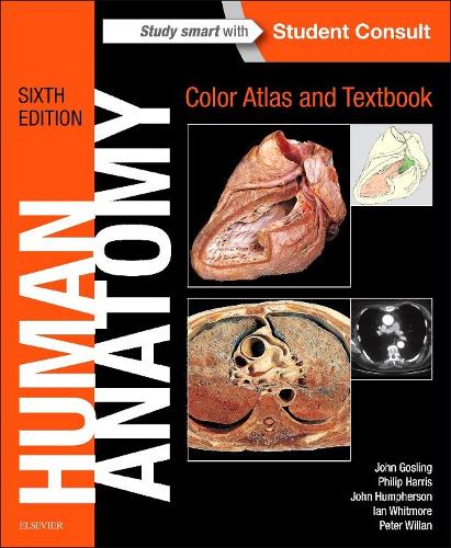 Бумажная книга «Human Anatomy, Color Atlas and Textbook», авторов Ян Уитмор, Джон А. Гослинг, Джон Р. Хамперсон, Питер Л. Т. Уиллан, Филип Ф. Харрис - фото №1
