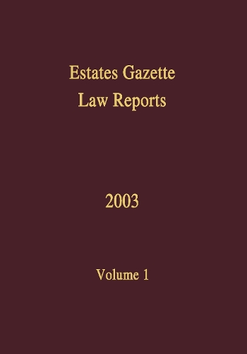 Паперова книга «EGLR 2003», автор Баррі Деніер-Грін - фото №1