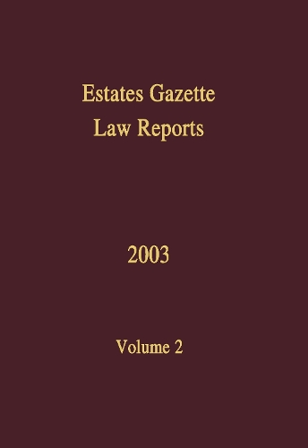 Паперова книга «EGLR 2003», автор Баррі Деніер-Грін - фото №1
