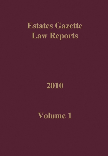 Бумажная книга «EGLR 2010 Volume 1» - фото №1
