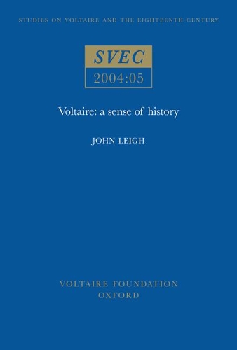 Бумажная книга «Voltaire: A sense of history», автор Джон Лей - фото №1