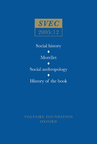 Бумажная книга «Social History; Morellet; Social Anthropology; History of the Book», автор Джонатан Маллинсон - фото №1