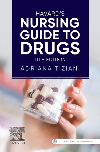 Паперова книга «Havard's Nursing Guide to Drugs», автор Адріана Тіціані - фото №1