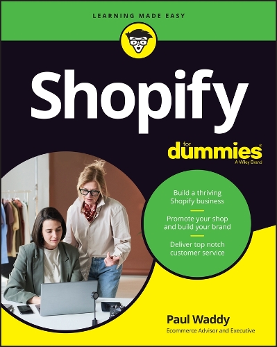 Паперова книга «Shopify For Dummies», автор Пол Вадді - фото №1