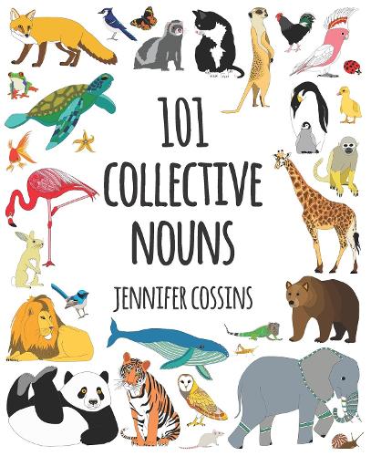 Паперова книга «101 Collective Nouns», автор Дженніфер Коссінс - фото №1