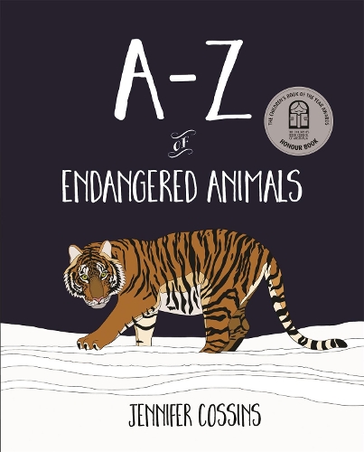 Паперова книга «A-Z of Endangered Animals», автор Дженніфер Коссінс - фото №1