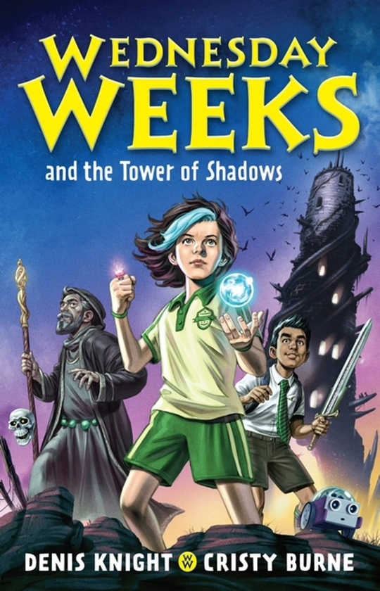 Паперова книга «Wednesday Weeks and the Tower of Shadows», авторів Деніс Найт, Крісті Берн - фото №1