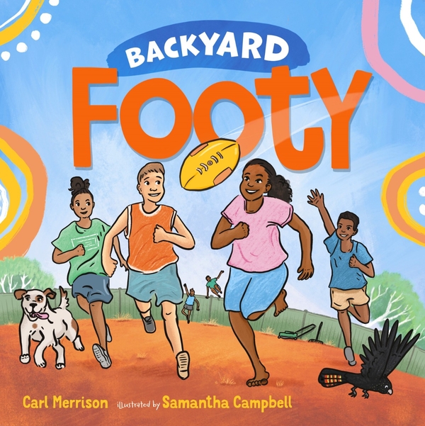 Паперова книга «Backyard Footy», автор Карл Меррісон - фото №1