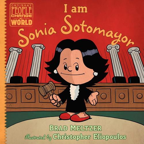 Бумажная книга «I am Sonia Sotomayor», автор Брэд Мельтцер - фото №1