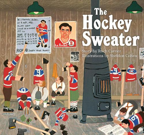 Паперова книга «The Hockey Sweater», авторів Рох Кар'єр, Шейла Фішман, Шелдон Коен - фото №1
