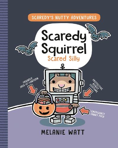 Бумажная книга «Scaredy Squirrel Scared Silly», автор Мелани Уатт - фото №1