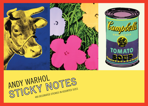 Бумажная книга «Warhol's Greatest Hits Sticky Notes» - фото №1