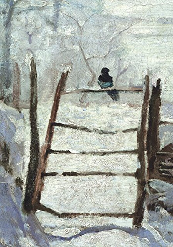Паперова книга «Monet Magpie Detail Boxed Holiday Half Notecards» - фото №1