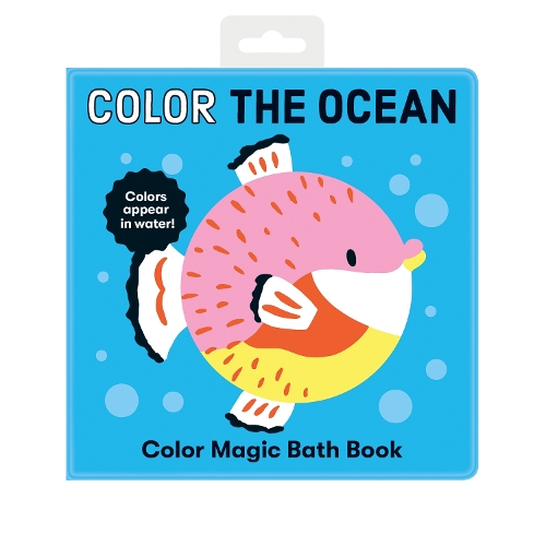 [object Object] «Color the Ocean Color Magic Bath Book», автор Mudpuppy - фото №1
