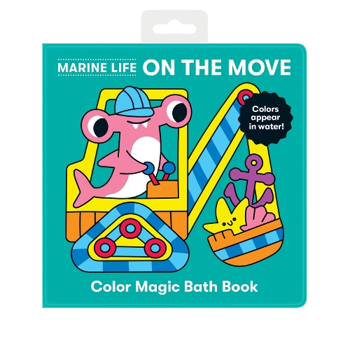 [object Object] «Marine Life On the Move Color Magic Bath Book», автор Mudpuppy - фото №1