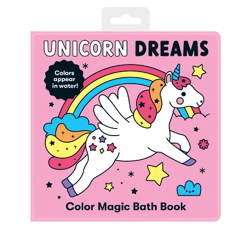 [object Object] «Unicorn Dreams Color Magic Bath Book», автор Mudpuppy - фото №1
