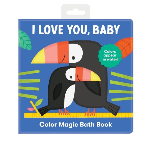 Бумажная книга «I Love You, Baby Color Magic Bath Book» - фото №1
