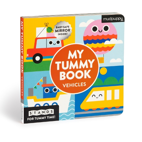 Бумажная книга «Vehicles My Tummy Book», автор Mudpuppy - фото №1