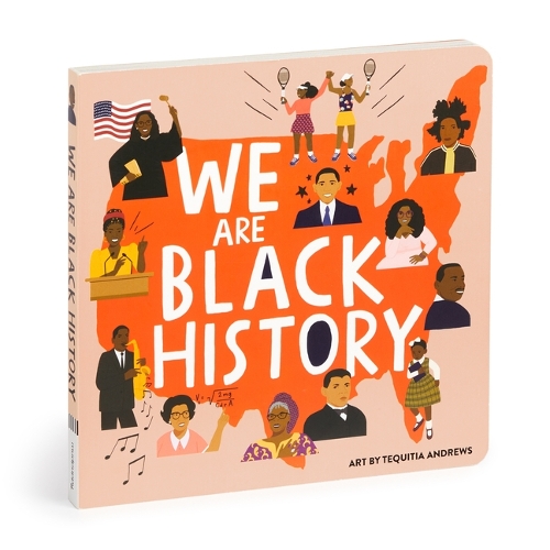 Паперова книга «We Are Black History Board Book», автор Mudpuppy - фото №1