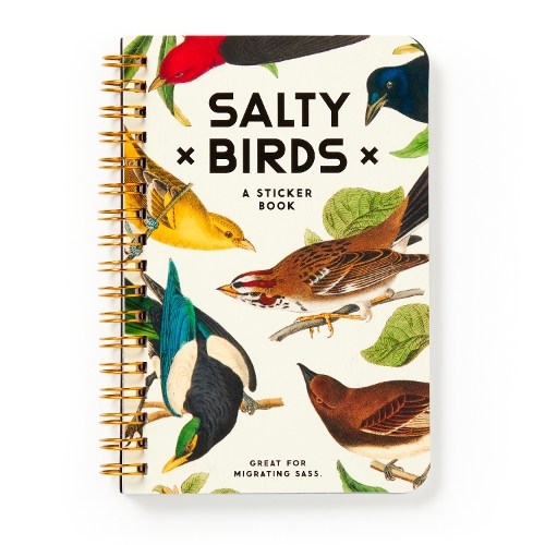 Паперова книга «Salty Birds Sticker Book», авторів Брасс Манкі, Галісон - фото №1