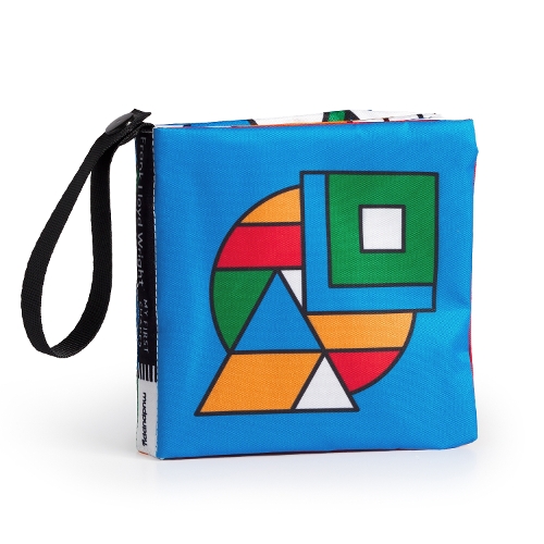[object Object] «Frank Lloyd Wright My First Shapes Crinkle Fabric Stroller Book», автор Mudpuppy - фото №1