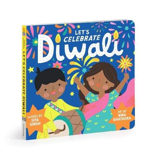 Бумажная книга «Let's Celebrate Diwali Board Book», автор Mudpuppy - фото №1