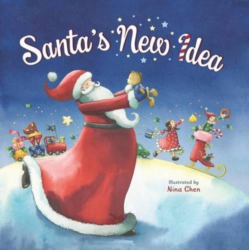 Бумажная книга «Santa's New Idea», автор Нина Чен - фото №1