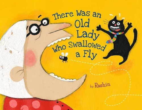 Паперова книга «There Was An Old Lady Who Swallowed A Fly», автор Рашин Хейріє - фото №1